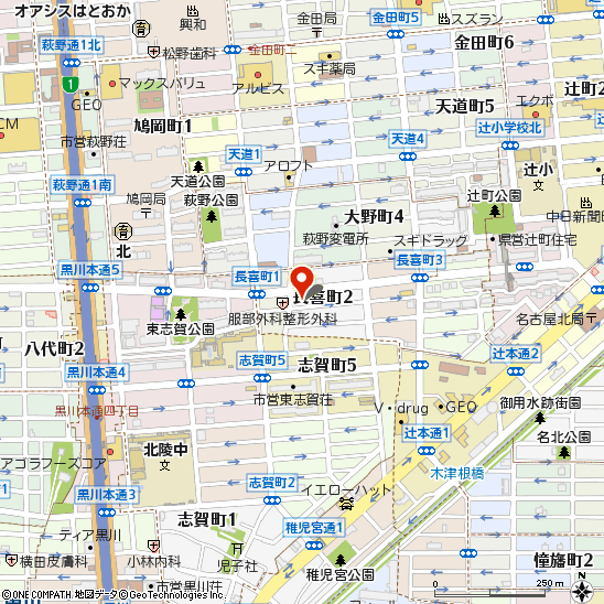 東名タイヤサービス付近の地図
